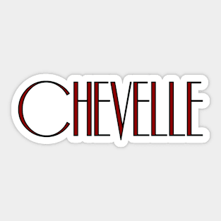 CHEVELLE 3 Sticker